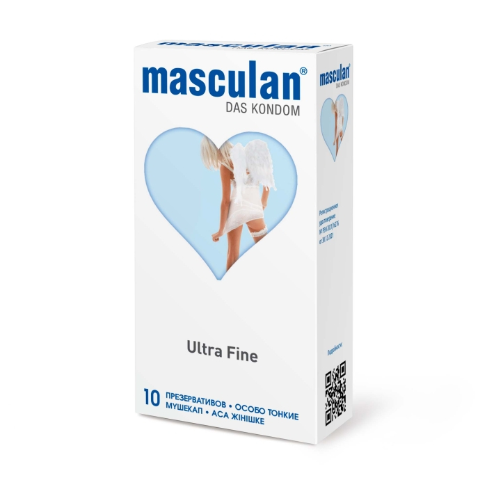 Презервативы "Masculan Ultra Fine" особо тонкие, 10шт 