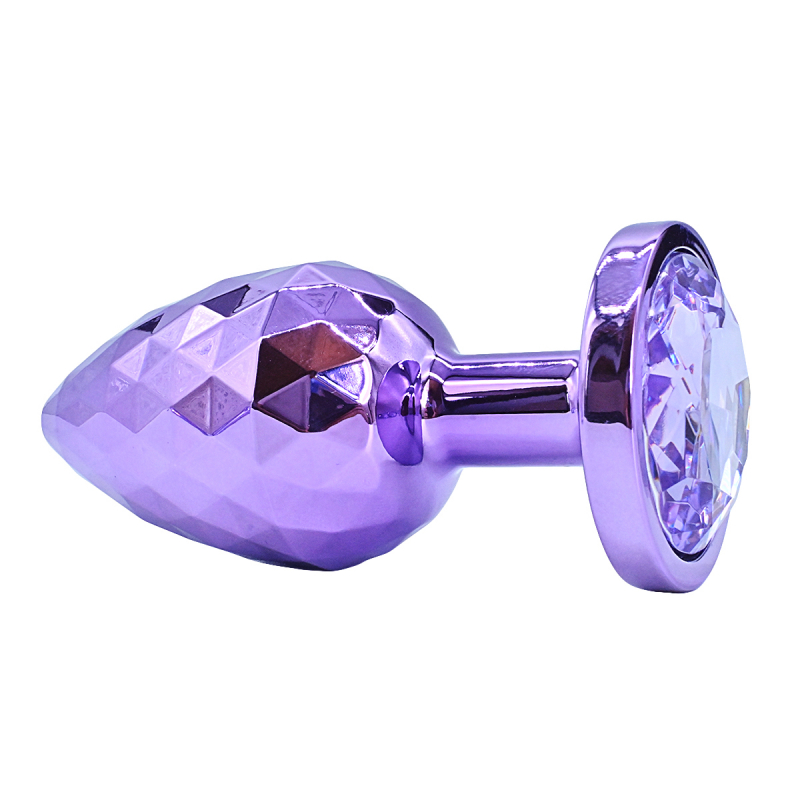 Пробка рельефная с кристаллом "Kanikule" фиолетовая, M 